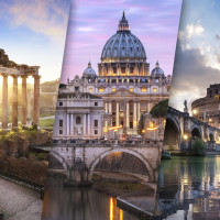 Papier Peint Panoramique Ville Italie