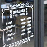 Horaire pour vitrine