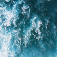 Papier Peint Panoramique Ocean Vagues