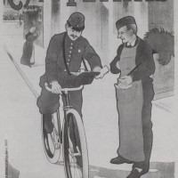 Papier Peint Panoramique Estampe 19e siècle - Cycles petitpas