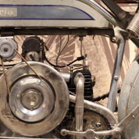 Papier Peint Panoramique Vintage Moto Victoria