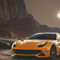 Papier Peint Panoramique Ferrari F12