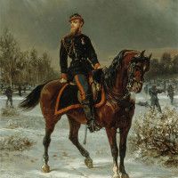 Papier Peint Panoramique Peinture 19e siècle Olivier Pichat - Henry Houssaye