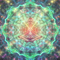 Papier Peint Panoramique Tenture Mandala Alien