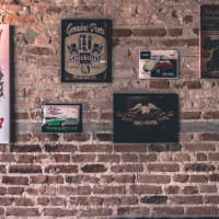 Papier peint Panoramique Mur Vieilles Affiches