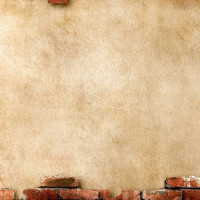 Papier peint Panoramique Briques Parchemin