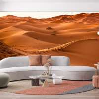 Papier Peint Panoramique Dunes Désert