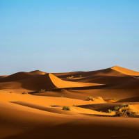 Papier Peint Panoramique Désert Dunes
