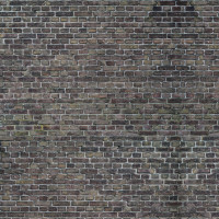 Papier peint Panoramique Briques grises