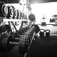 Papier Peint Panoramique Musculation Gym 2