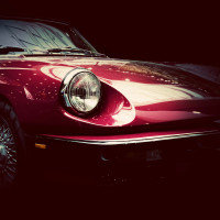 Papier Peint Panoramique Vintage Car