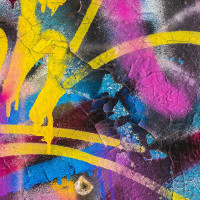 Papier Peint Panoramique Graffiti 2