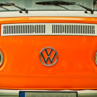 Papier Peint Panoramique Combi Orange