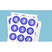 Stickers numérotés