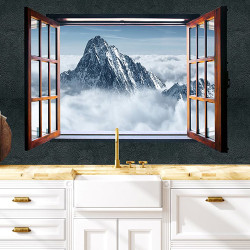 Papier Peint Panoramique Trompe l'oeil