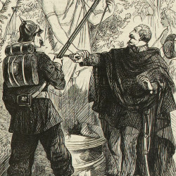 Papier Peint Panoramique Estampe - Incidents in the late war as dramatized in Berlin Papier Peint Panoramique Estampe - Incidents in the late war as dramatized in Berlin