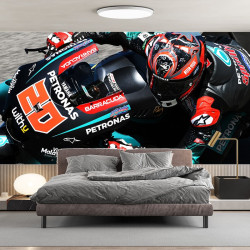 Papier Peint Panoramique Moto GP Fabio Quartararo