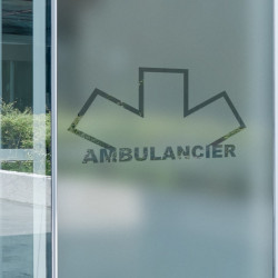 Sticker Logo Ambulancier 3 Dépoli