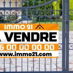 Banderole agence immobilière