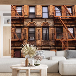 Papier peint Panoramique Immeuble Vintage