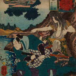 Papier Peint Panoramique Estampe 19e siècle Utagawa Kuniyoshi - Matsuida Papier Peint Panoramique Estampe 19e siècle Utagawa Kuniyoshi - Matsuida