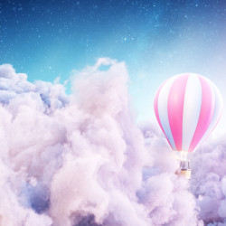 Papier Peint Panoramique Nuages Montgolfière Papier Peint Panoramique Nuages Montgolfière