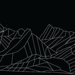 Papier Peint Panoramique Montagne Géométrique Blanc Papier Peint Panoramique Montagne Géométrique Blanc