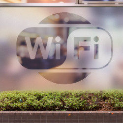 Sticker Logo WIFI Dépoli