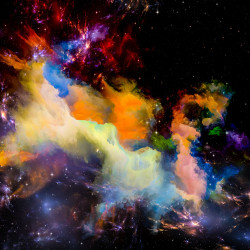 Papier Peint Panoramique Univers Abstrait 3 Papier Peint Panoramique Univers Abstrait 3