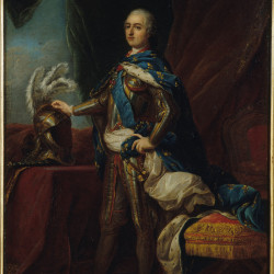 Papier Peint Panoramique Peinture 18e siècle Charles-André Van Loo - Portrait de Louis XV Papier Peint Panoramique Peinture 18e siècle Charles-André Van Loo - Portrait de Louis XV