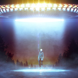 Papier Peint Panoramique Alien Soucoupe Volante Papier Peint Panoramique Alien Soucoupe Volante