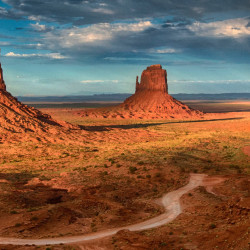 Papier Peint Panoramique Monument Valley Désert