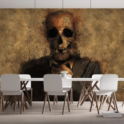 Papier Peint Panoramique Gentleman Skull