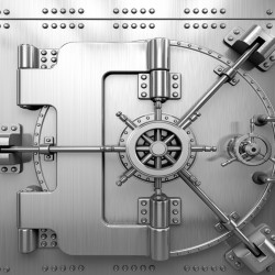 Papier Peint Panoramique Coffre Fort