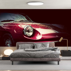 Papier Peint Panoramique Vintage Car