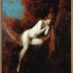 Papier Peint Panoramique Peinture 18e siècle Jean-Baptiste Greuze - Sara la baigneuse