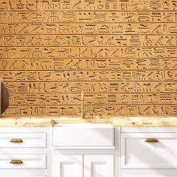 Papier Peint Panoramique Egypte Hiéroglyphe 2