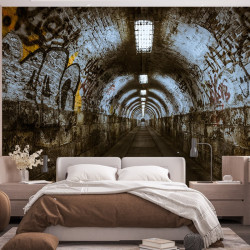 Papier Peint Panoramique Tunnel