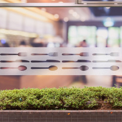 Sticker Couverts Restaurant Depoli