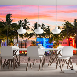 Papier Peint Panoramique Ville Miami