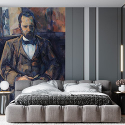Papier Peint Panoramique Peinture 19e siècle Paul Cézanne - Portrait d'Ambroise Vollard