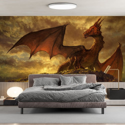 Papier Peint Panoramique Dragon 3