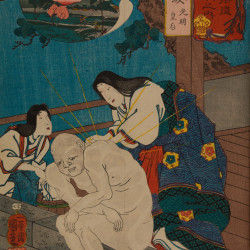 Papier Peint Panoramique Estampe 19e siècle Utagawa Kuniyoshi - Akasaka Papier Peint Panoramique Estampe 19e siècle Utagawa Kuniyoshi - Akasaka