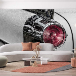 Papier Peint Panoramique Vintage Voiture Feu Arrière