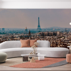 Papier Peint Panoramique Ville Paris Toits