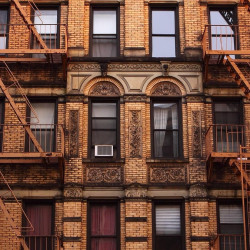 Papier peint Panoramique Immeuble Vintage