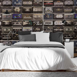 Papier Peint Panoramique Cassettes