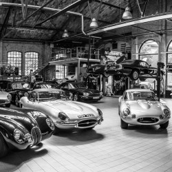 Papier Peint Panoramique Vintage Garage