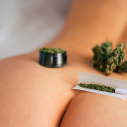 Papier Peint Panoramique Femme Sexy Herbe Fesses Papier Peint Panoramique Femme Sexy Herbe Fesses