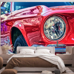 Papier Peint Panoramique Phare Ford Mustang